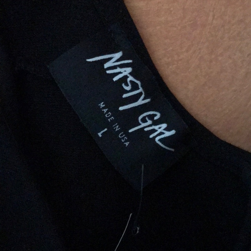 NASTY GAL | halter cold shoulder cut out dress - Picture 7 of 7